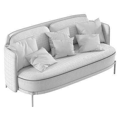 Minotti Tape Sofa (two seat) — Ver 2