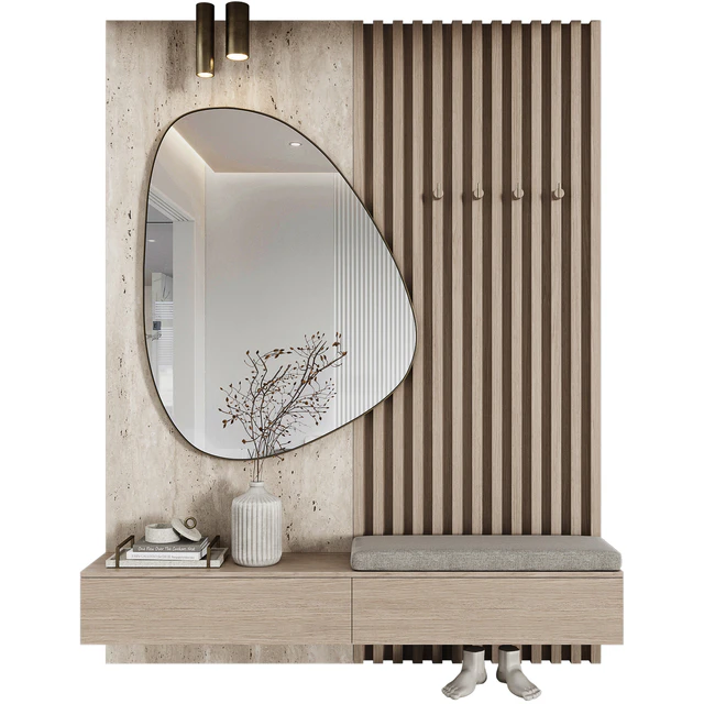 Entrance hall modular in modern style minimalism 06 — Descargar
