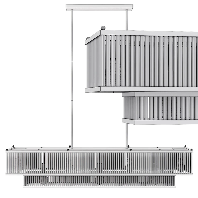 Restoration Hardware MARAIS LINEAR CHANDELIER 48 Nickel and smoke glass — Скачать