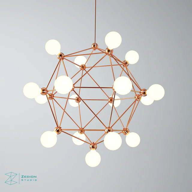 Zed Ceiling Lamp 05 — Скачать