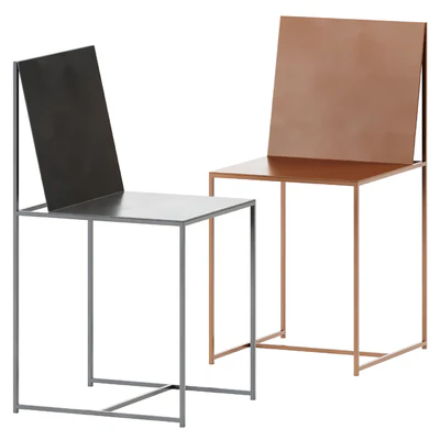 Table Mona by Grill and Chair Slim Sissi by Zeus Noto / Outdoor Furniture — Ver 2