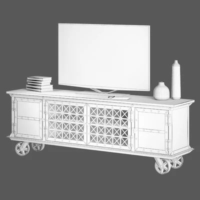 Тв-тумба "Full metal" Arkhangelsk Loft Builder — Вид 2