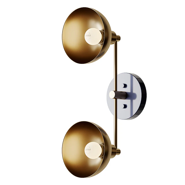 Robo Double Sconce Light from Inscapes Design — Descargar