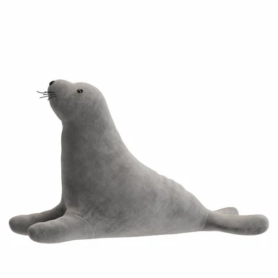 White Seal Plush Toy — Вид 2