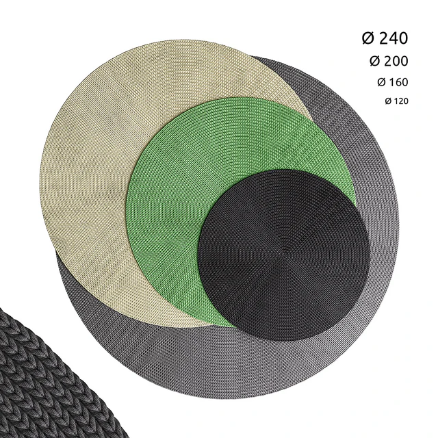 Crocheted round rugs — Descargar