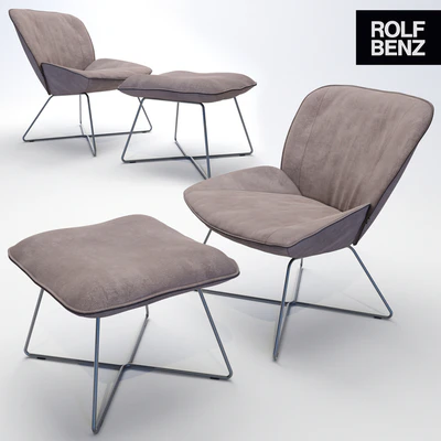 Armchair Armchair Rolf Benz 383 — Ver 1