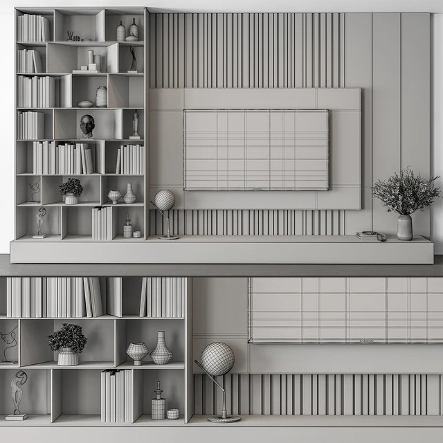 TV Wall Stone and Wood - Set 95 — Скачать