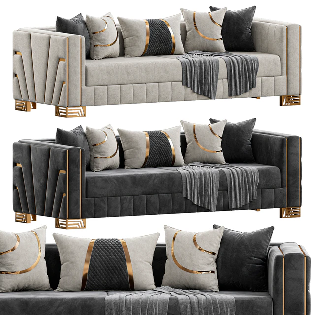 Hermes Salon Takimi Sofa — Скачать