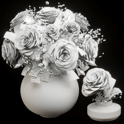 Rose Flower Set-07 — Ver 2