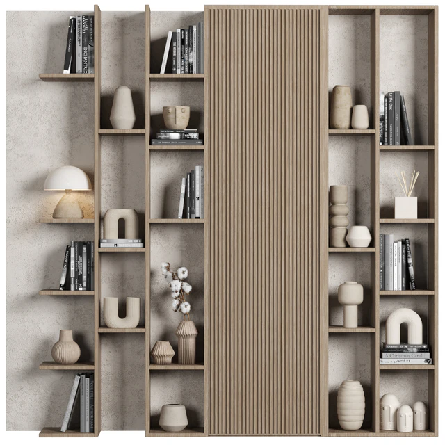 Cabinet with shelves 052 — Descargar
