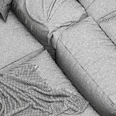 Extrasoft sofa from Living Divani 1 — Ver 2