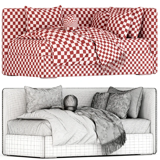 Modern style sofa bed 1 — Descargar