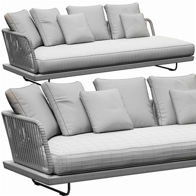 Sunray sofa Minotti outdoor — Вид 2