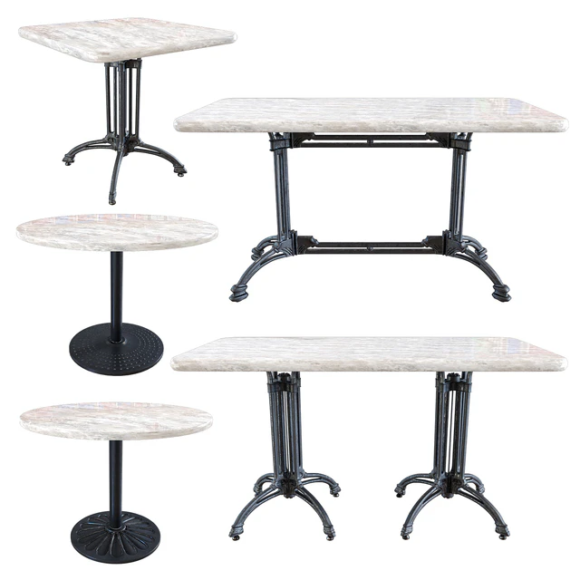 Cast Iron Underframe table — Скачать