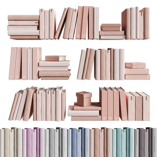 7colors monochrome books set — Descargar