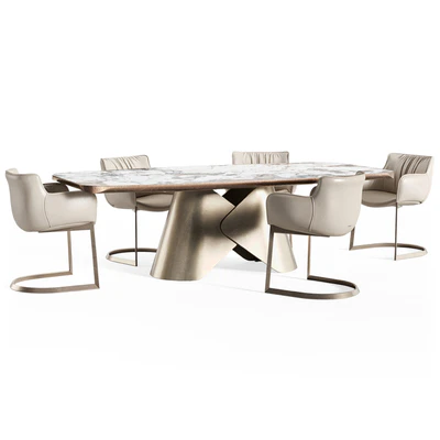 Scott keramik table Rhonda chair — Вид 5