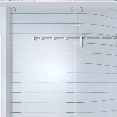 Glass partition with sliding doors - 3 — Ver 2