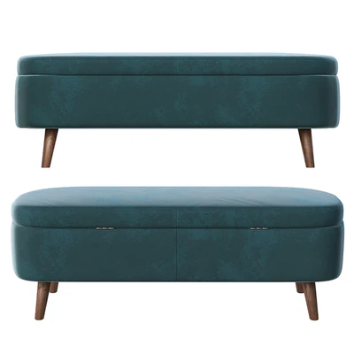 Lulu Ottoman Bench — Ver 2