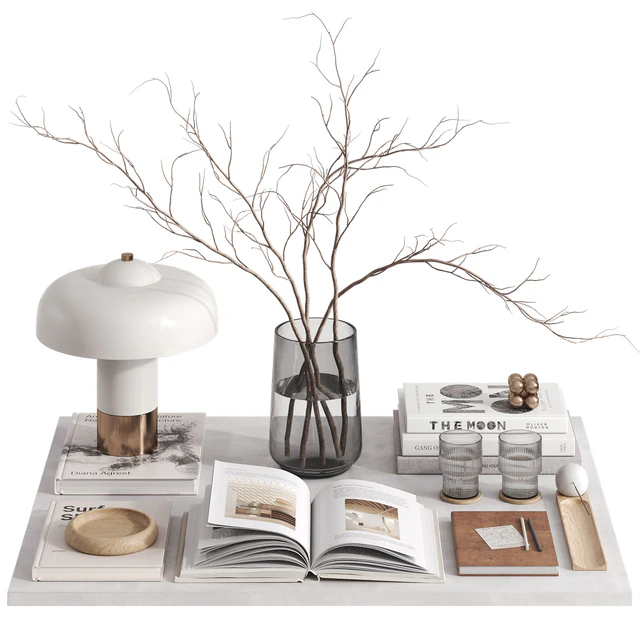 Decorative set with Giovanni Table Lamp — Descargar