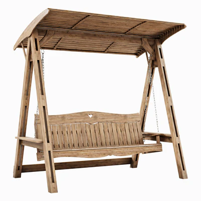 Garden swing made of wood — Ver 1