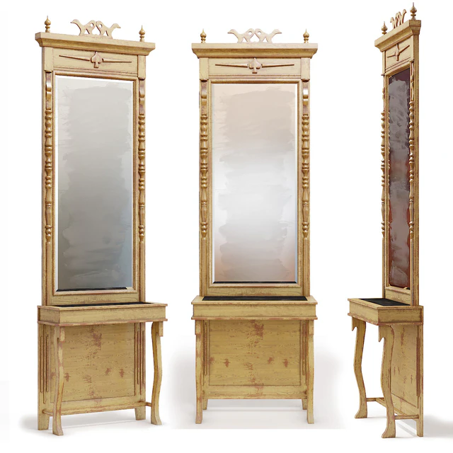 Antique console mirror — Descargar