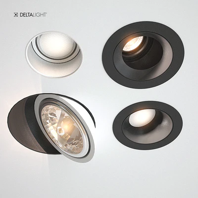 Встраиваемые светильники delta light 5 видов 02 — Вид 1