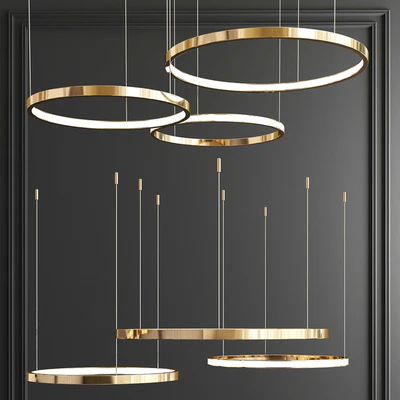 Four Exclusive Chandelier Collection 42 Rings — Ver 4