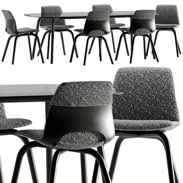 Jiu Jo Living table and chair — Descargar