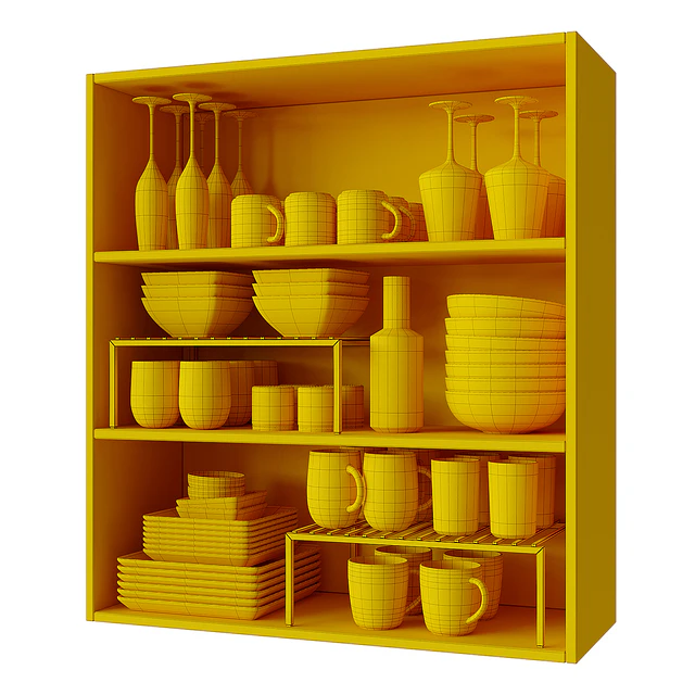 Set of Dishes 4 — Descargar