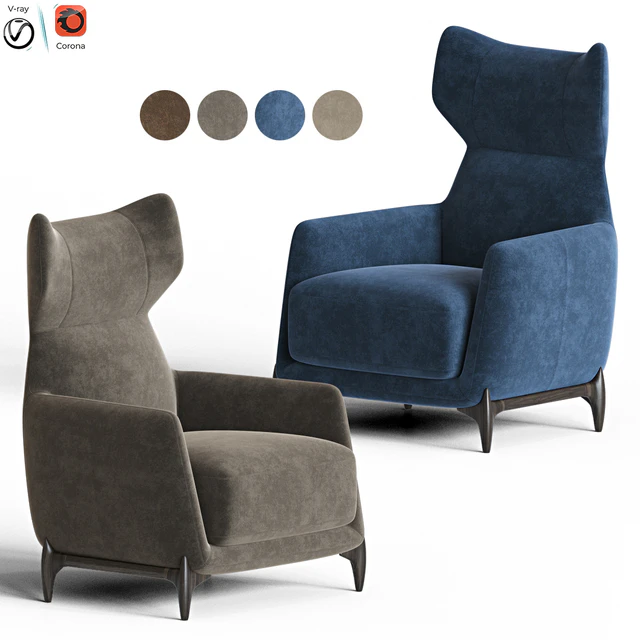 Duffle Armchair Ditre Italia — Descargar