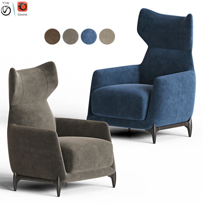 Duffle Armchair Ditre Italia — Ver 3