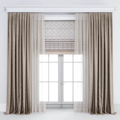Curtain brown — Вид 1