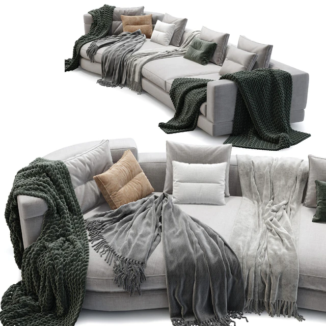 Minotti Alexander Sofa — Скачать