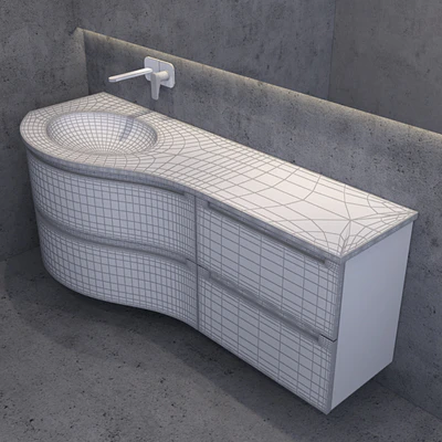 Тумба с умывальником Arredo Bagno Moderno — Вид 2