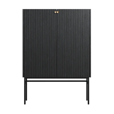 Rowico Home Halifax Cabinet Black — Ver 4