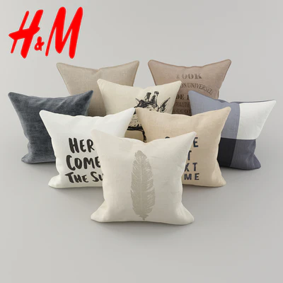 Cushions from H &amp; M Set 4 — Ver 1