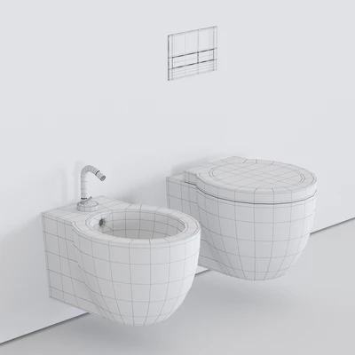 Ceramica Cielo Easy Evo Wall-Hung WC — Ver 2
