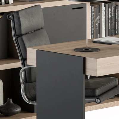 Office Furniture Wood Boss Desk - Manager Set Table 42 — Вид 3