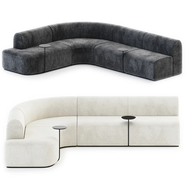 ARTIKO Sectional modular fabric sofa AT 16 by MDD — Descargar