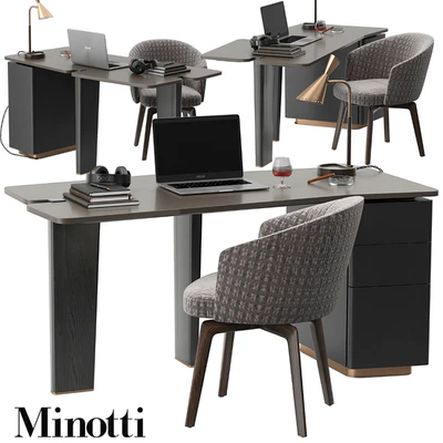 Minotti Jacob desk set — Вид 1