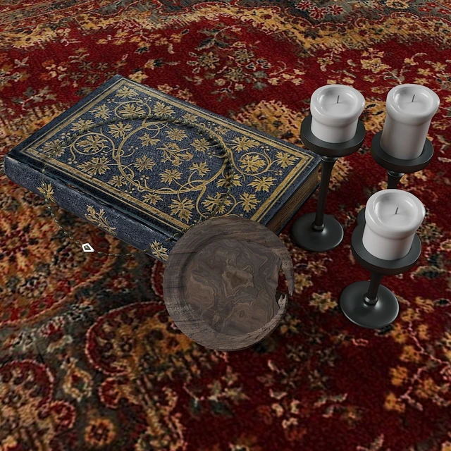 Oriental Series Rug and Items — Descargar