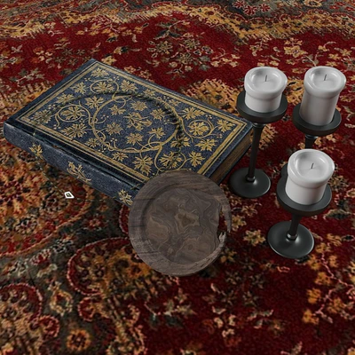 Oriental Series Rug and Items — Ver 2