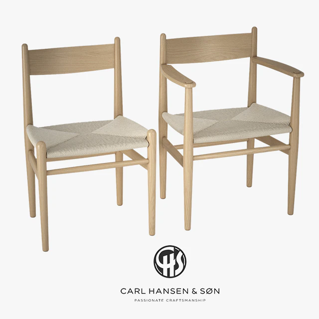 Hans J. Wegner - CH36 & CH37 Chairs — Скачать