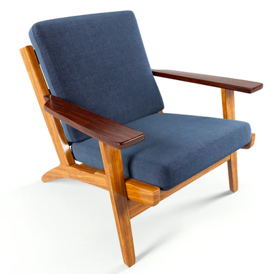 Wegner Style Plank ArmChair — Вид 1