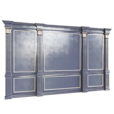 Лепнина стеновая панель с декоративной — Вид 2