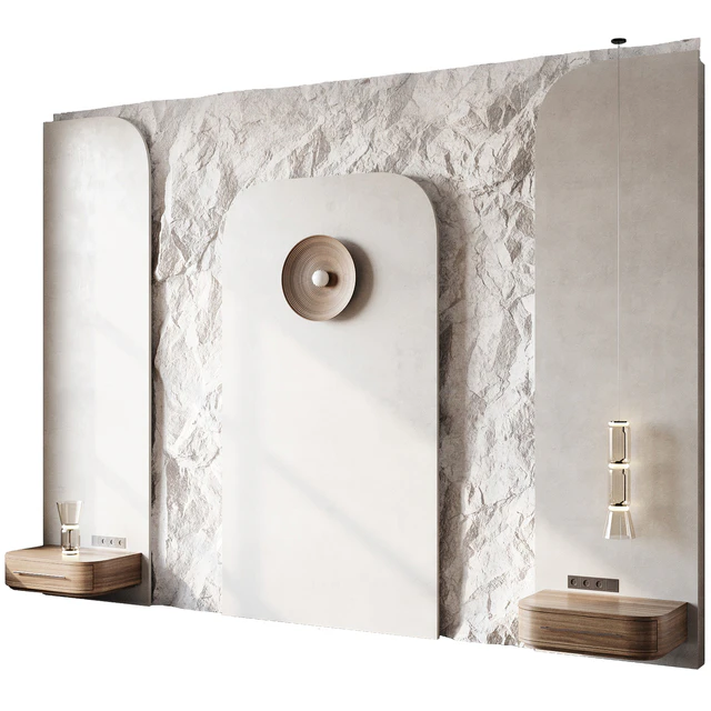 Headboard 3d Wall Panel 17 — Descargar