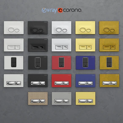 Set of buttons for installing Сreavit 2 — Ver 1