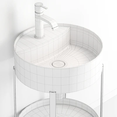 Nic Design Consolle Round Washbasin — Вид 5