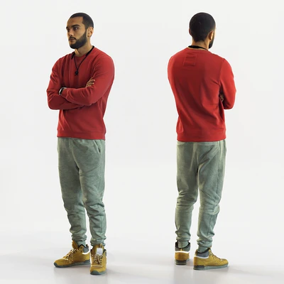 3d scan man 12 — Ver 2