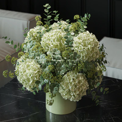 Flower Set 051 Green Hydrangea — Ver 4